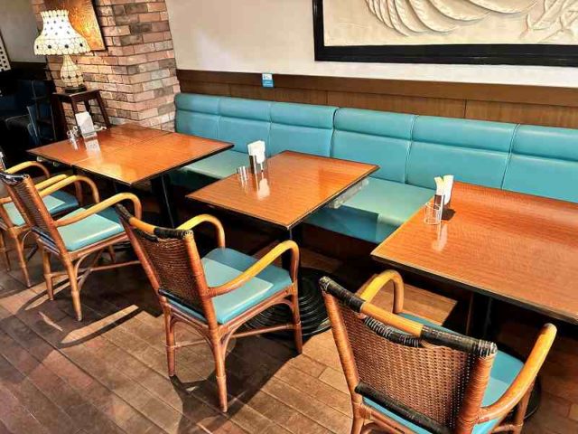 テーブルの高さ68cm