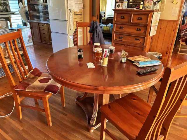 テーブルの高さ66㎝