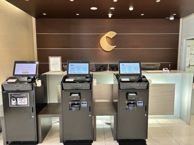 カウンターの高さ110cm