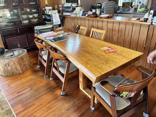 テーブルの高さ60㎝