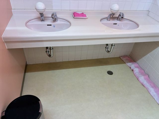 手洗いの高さ60㎝