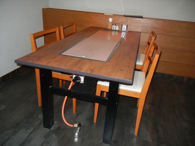 テーブルの高さ67cm